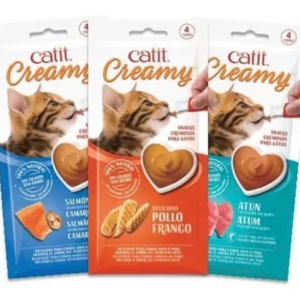 Catit Creamy Snacks para Gatos