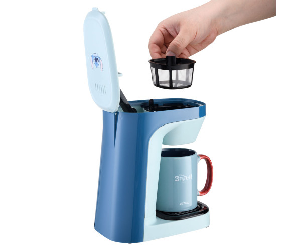 Cafetera de Filtro Atma Stitch Disney 550W Celeste