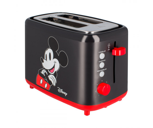 Tostadora Atma Disney Mickey 880W Negra